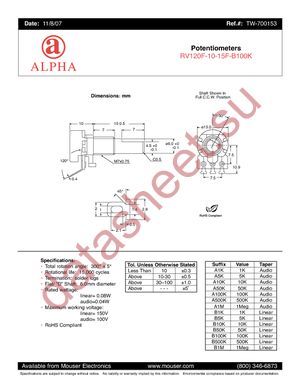 RV120F-10-15F-B100K datasheet  